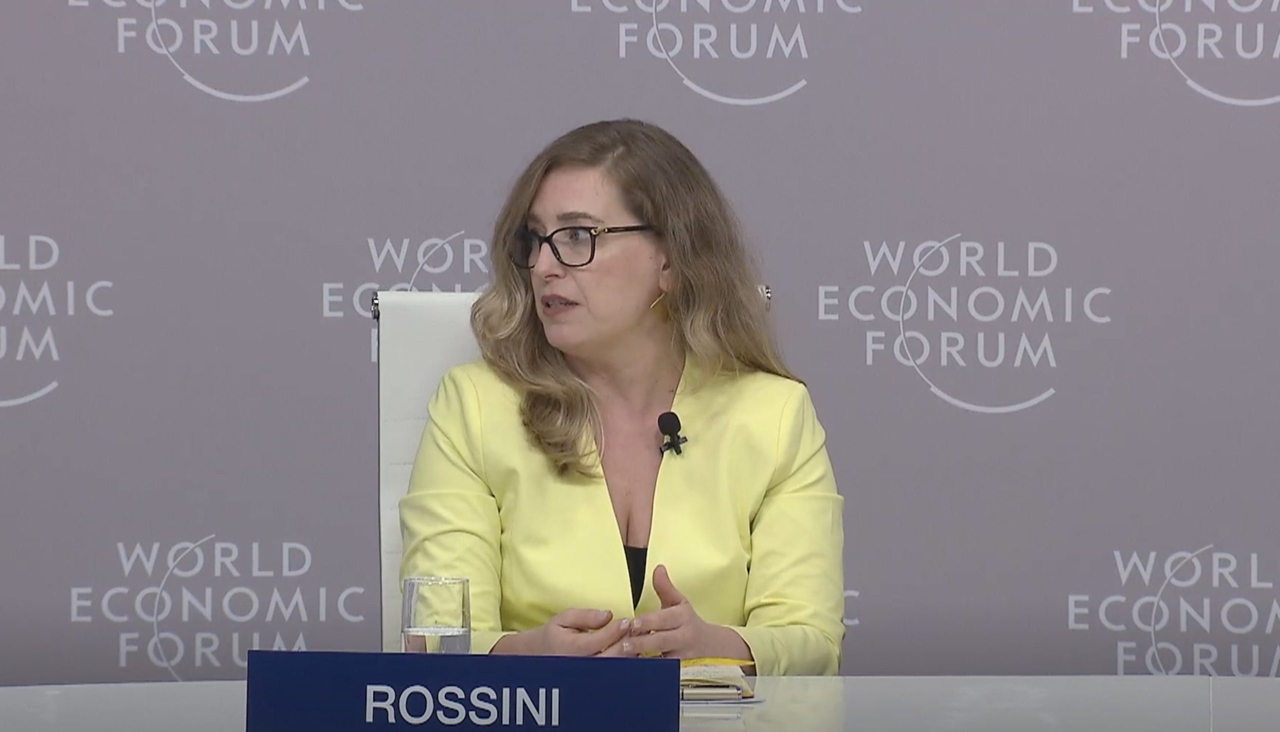 Carolina Rossini at WEF 2023